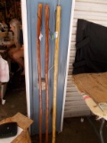 QTY 3) WALKING STICKS
