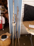 QTY 3) WALKING STICKS