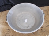LARGE METAL BOWL