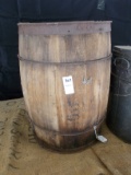 WOODEN BARREL NO LID