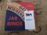 GOOD HOUSEKEEPING BOX OF JAR RINGS