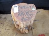HILLBILLY MOONSHINE KEY RING DISPLAY