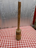 QTY 2) WOODEN HAMMERS
