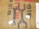 QTY 2) ASSORTED WRENCHES