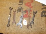QTY 5) ASSORTED WRENCHES