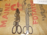 QTY 2) TIN SNIPS