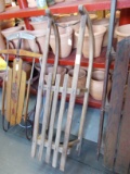 OLD WOODEN SNOW SLED