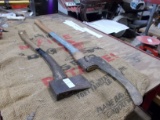 QTY 2) SICKLE & AX