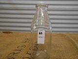 QTY 1) ELMCO QUART GLASS MILK JAR