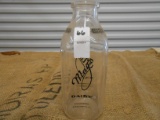 QTY 1) MAYS GLASS QUART MILK JAR