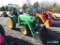 JOHN DEERE 790 TRACTOR 4WD, OROPS, FRONT END LOADER WITH BUCKET, 3PT HITCH, PTO, 204HRS, TAG #8221