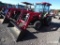 6010 NST MAHINDRA TRACTOR 4WD, HYDROSTATIC, FRONT END LOADER W/ BUCKET, 300 HOURS,TAG #3468