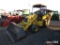 NEW HOLLAND LB75B BACKHOE OROPS, 4WD, SERIAL #031037789, 1252HRS, TAG #8507
