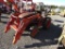 L3301D KUBOTA TRACTOR - FIRE DAMAGE LOADER, 4WD,OROPS, NO 3PT HITCH, HYDRASTAT, WILL START AND RUN,