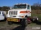 2001 INTERNATIONAL 8100 SINGLE AXLE ROAD TRATOR W/ OUT FIFTH WHEEL, 10 SPEED TRANSMISSION, 476,978 M