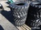 QTY 4) 12-16.5 CAMSO SKIDSTEER TIRES 10PLY, TAG #3094