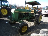 JOHN DEERE 23502 TRACTOR 2WD, ROPS W/ CANOPY, 7995 HOURS, S/N L02350G454165, TAG #8052