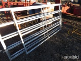 8' SQUARE TUBING GATES TAG #8455