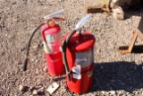 QTY 2) FIRE EXTINGUISHERS