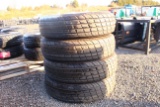 QTY 4) UNUSED GLADIATOR TRAILER TIRES 235 / 80 / R16, 10PLY, TAG #3454