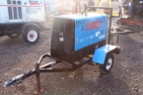 MILLER BOBCAT 250 WELDER ON TRAILER, KOHLER GAS ENGINE, TAG #8454