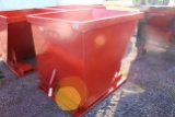 STANDARD DUTY SELF DUMPING HOPPER 2 CUBIC YARD, 4000LB CAPACITY, TAG #8728