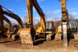 CAT 320BL EXCAVATOR C/H/A, 8578 HOURS, S/N 6RCR00133