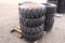 SET OF QTY 4) UNUSED LOADMAXX SKIDSTEER TIRES ON RIMS, 10-16.5, FOR BOBCAT, TAG #8835