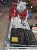 MK ELECTRIC TILE SAW W/ STAND TAG #4023