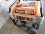 GENERAC XP8000E GAS GENERATOR ELECTRIC START, 35HRS, TAG #4102