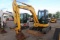 KOMATSU PL55MR-3 EXCAVATOR ENCLOSED CAB, RUBBER TRACKS, 3584 HRS, FRONT BLADE, S/N# KMTPC212C0404690