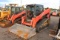 KUBOTA SLV 95-2S TRACK SKID STEER C/H/A, HIGH FLOW AUX HYD, 949 HRS, S/N 34726, TAG #4674