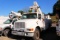 1995 INTERNATIONAL 4900 BUCKET TRUCK DT466 ENGINE, AIR BRAKES, 207,485 MILES, (NEEDS WORK), *TITLE*