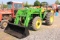 JOHN DEERE 5200 4WD DIESEL TRACTOR W/JOHN DEERE 540 LOADER, 3PT HITCH, PTO, DUAL REMOTES, 7970 HRS,