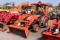 KUBOTA B26 BACKHOE HYDROSTAT, CANOPY, 4WD, 1531 HRS, S/N# 54675