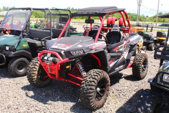 POLARIS HIGHLIFTER 1000 RAZOR 2 SEATER, RADIO, WINCH, 605 MILES, VIN# 3NSVDM993GF457219, TAG# 5388