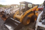 CAT 262D SKID STEER LOADER OROPS, AUX HYDRAULICS, 4257 HRS, S/N# CAT0262DADTB09651, TAG# 5520