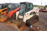 2009 BOBCAT T630 SKID STEER LOADER C/H/A, SMOOTH BUCKET, AUX HYD, 1333 HRS, HYD ATTACH, CODE 62626 T