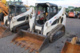 2017 BOBCAT T590 TRACK SKID STEER OROPS, AUX HYD, 1283 HRS, S# ALJU22840 TAG # 4455