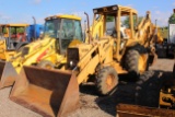 FORD 555B BACKHOE 4WD, OROPS, EXTENDA BOOM, SHOWING 2500 HOURS, S/N CB56344, TAG #4701