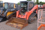 KUBOTA SVL 75-2 TRACK SKID STEER C/H/A, AUX HYD, 1587 HRS, S/N 27729, TAG #4676