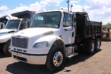 2006  FREIGHTLINER TANDEM AXLE DUMP TRUCK BUSINESS CLASS M2, 12' BED, MERCEDES BENZ DIESEL ENGINE, A