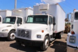 2003 FREIGHTLINER FL60 BOX TRUCK 16' BOX WITH THERMOKING REEFER UNIT, ELECTRIC OVER HYDRAULIC LIFT G