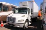 2005 FREIGHTLINER BUSINESS CLASS MZ BOX TRUCK 16' MIKEY BOX WITH THERMOKING REEFER UNIT, ELECTRIC OV