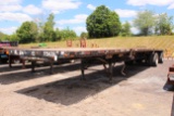 TRANSCRAFT TL2000 48' FLATBED SEMI TRAILER SPREAD AXLE, TAG# 2796Z *TITLE* VIN# ITTF4820162015439  T