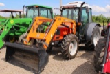 AGCO GT65A 4WD, C/H/A W/ AGCO FL200A LOADER, 2 REAR REMOTES, 3PT HITCH, PTO, 1664 HRS, S/N GT65A4TN3