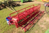 QTY 4) 8' HAY ELEVATOR EXTENSIONS WITH HARDWARE TAG# 5504
