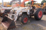 CASE 1294 2WD TRACTOR WITH A GREAT BEND 330 LOADER, 3PT HITCH, PTO, 1 REMOTE, (NEEDS WORK), S# 11058