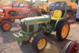 JOHN DEERE 850 4WD DIESEL TRACTOR 3PT HITCH, PTO, 873 HRS, TAG# 5209