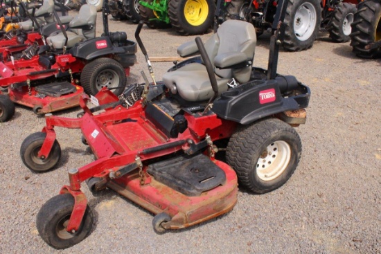 TORO Z MASTER PROFESSIONAL ZERO TURN MOWER 60" DECK, KOHLER ENG, 4517 HRS, S# 313000393